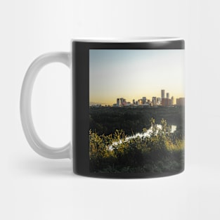 Sunset Views of Downtown Edmonton,Alberta Mug